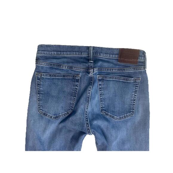 Lot of 2 Abercrombie Fitch Athletic Skinny Stretch Jeans Mens 31x30 Medium Wash - Picture 5 of 9